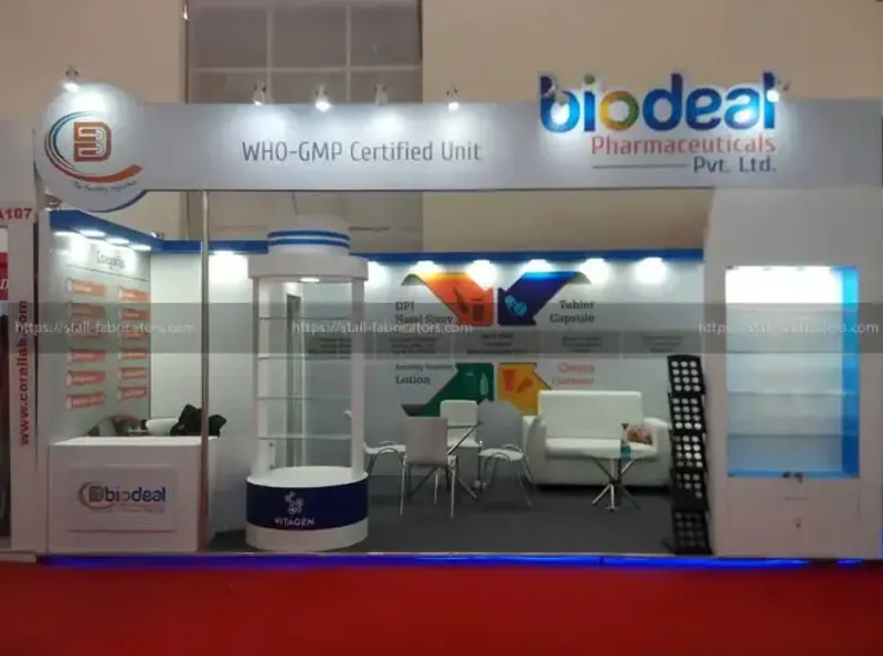 Exhibition Stall for BIODEAL PHARMACEUTICALS PVT. LTD.