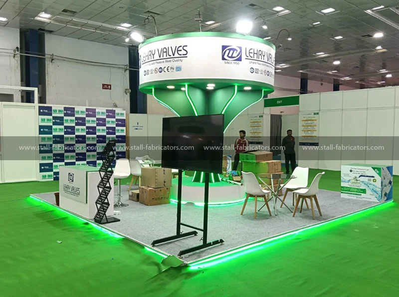 Exhibition Stall for Lehry Instrumentation & Valves Pvt Ltd